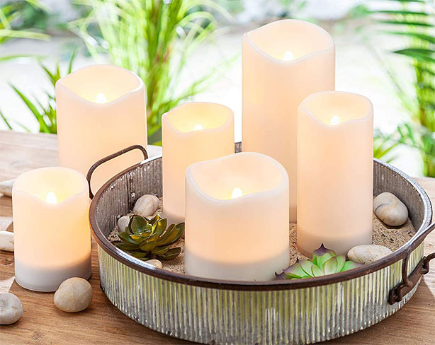 Outdoor Flameless Candles